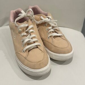 Nike Tan and Pink Sneakers
